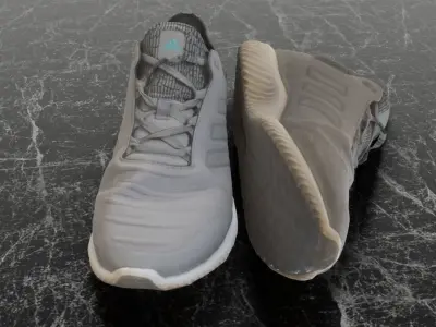 ADIDAS 3D SHOES Low-poly 3D model