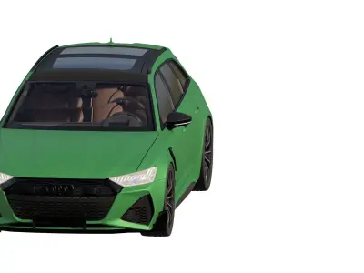 Audi RS6-R Avant  3D model