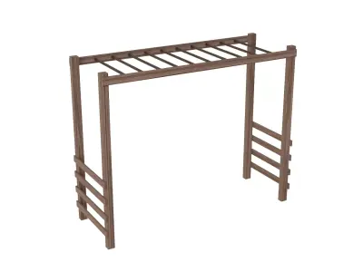 Monkey Bars Free 3D model