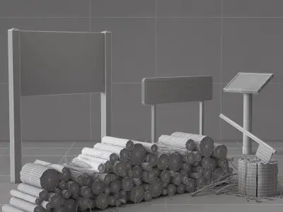 Foret domaniale  Free 3D model