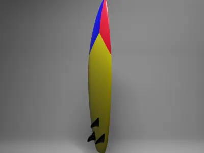 SURFBOARD 9 3D model