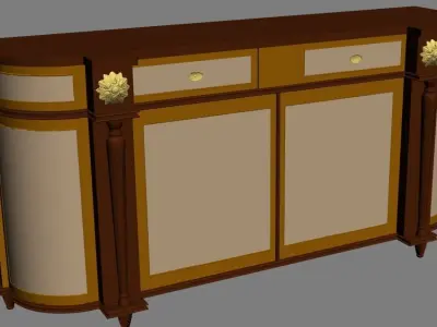 armando rho sideboard A 646 3D model