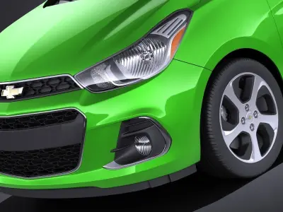 Chevrolet Spark CG 2016 VRAY 3D model
