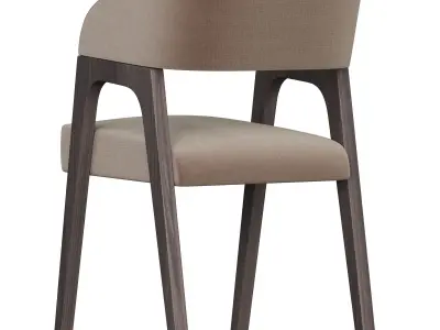 Stul Bern deep House premium 3d model Low-poly 3D model