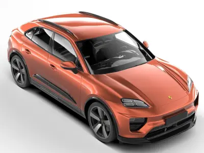 Porsche Macan 4 2025 3D model