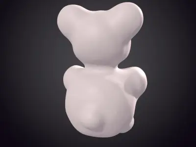 cute teddy bear 3D model purchase