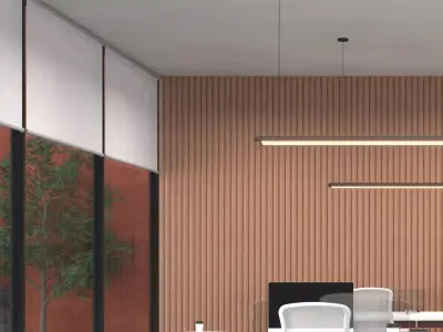 Office Room Interior  3D model