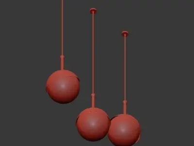Golden Ball 3D model