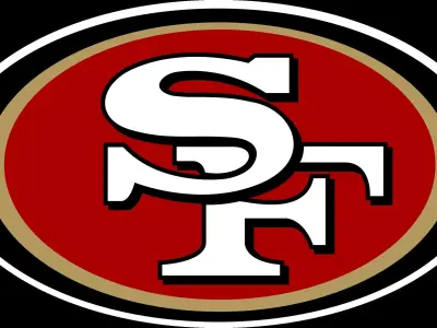 San Francisco 49ers Football Helmet 3D model