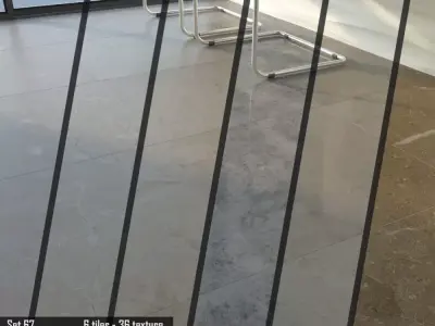 TUREX INTERNATIONAL Marble Tiles Set 3D model