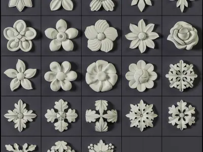 150 ARCHITECTURAL KITBASH - VOL 01  3D model