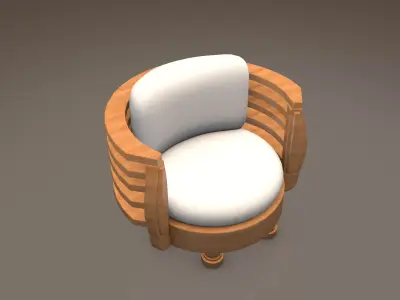 Modern Chair Free 3D model get