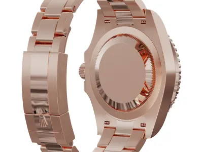 Rolex GMT-Master II Rootbeer 3D model