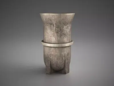Urn Rick Owens 3D model