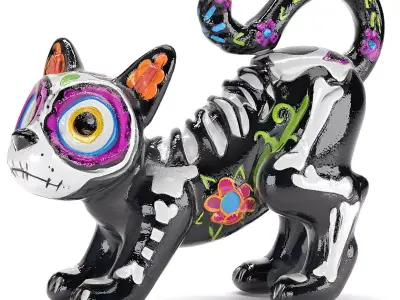 Black cat 02 3D model