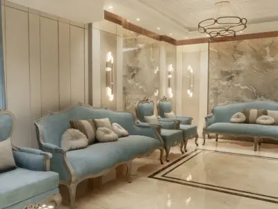 UE5  Lumen  Unreal engine 5 archviz  interior classic detailed Low-poly 3D model