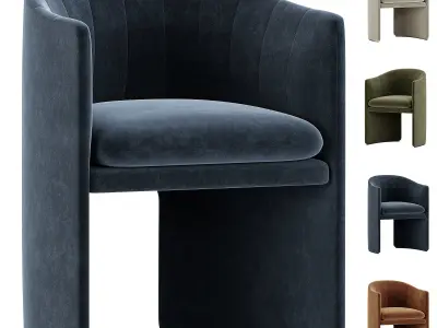 Lofar Dining Chair Skandium 3D model