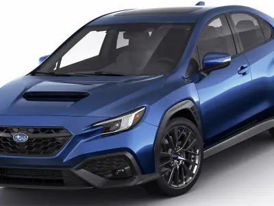 Subaru WRX 2022 3D model
