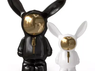 Space Bunny 3D model