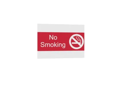 No smoking sign Low-poly 3D model