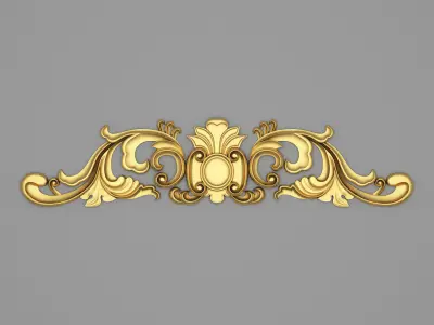 Classic Carved 017 3D model