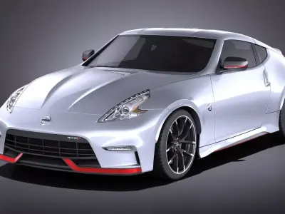 Nissan 370z Nismo 2017 VRAY 3D model