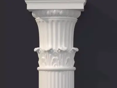 column 3D model