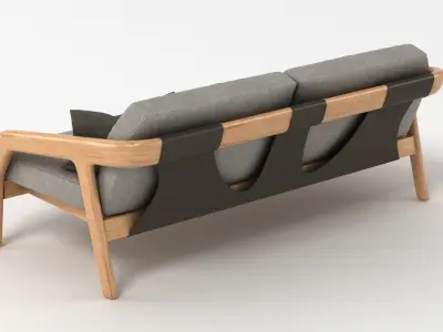 Zeitraum Friday Sofa 3D model