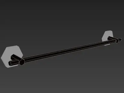 Orchid Spike Towel Long 60cm 3D model