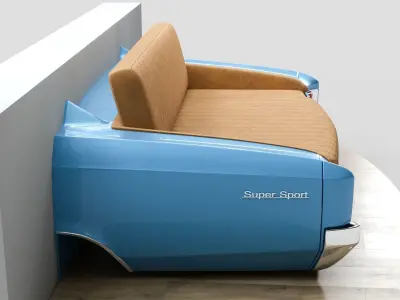 Chevrolet Chevelle ss Sofa 3D model