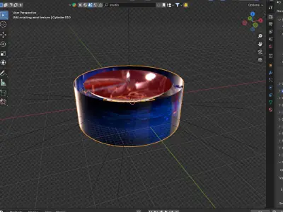 news studio setup  Low-poly 3D model