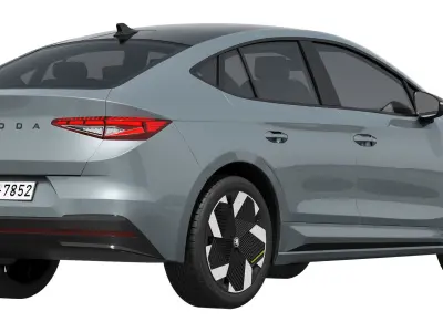 Skoda Enyaq Coupe RS 2026 3D model