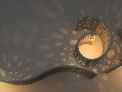 Decorative Wall 3D model