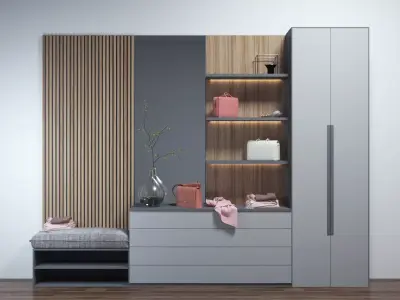 Entrance Hall Cabinet  3D model