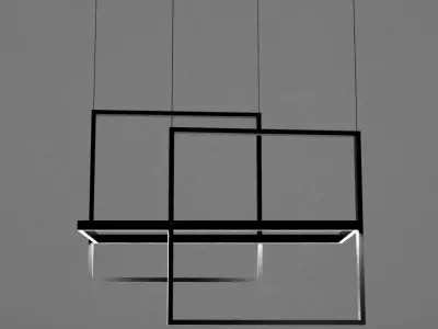 Minimalist Modern Lighting  Free 3D model