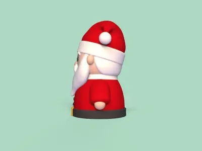 Little Santa Claus 3D print model