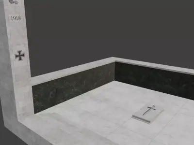 Siemens Adler Gedenken WW2 Memorial 3D model