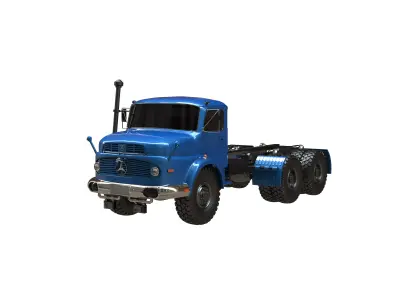 Mercedes Benz Truck 1924 3D print model