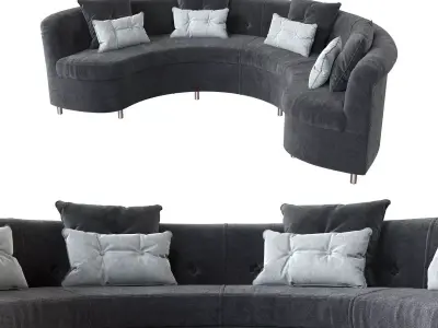 Ring sofa 3D model