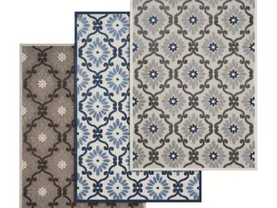Rug Set 2405 3D model