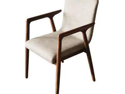 Chair Dining Chair  ID401 3D model