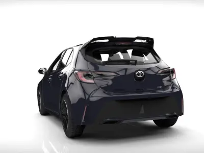 TOYOTA COROLLA GR 2024 4DOORS  3D model