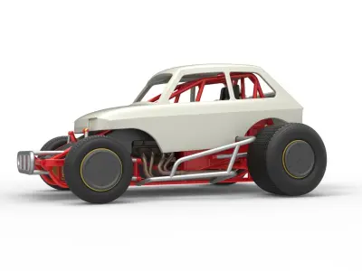 Super rod Version 2 Scale 1 to 25 3D print model