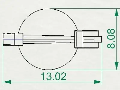pearl drop earrings 3D print model