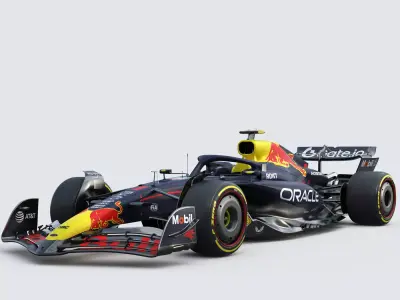 F1 Redbull RB21 season 2025 3D model