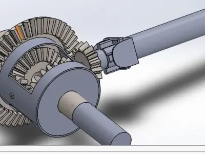 Differential drive  3D model