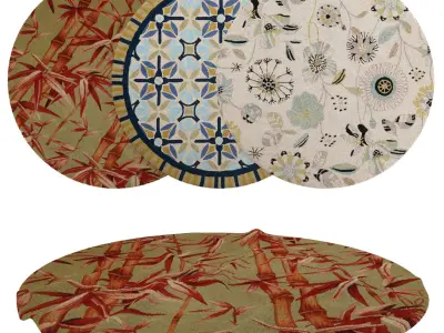 Rugs No 802 Low-poly 3D model
