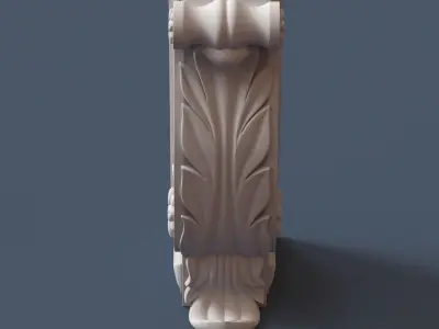 Decorative Corbel 3D model 18