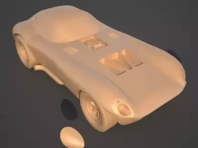 Chevrolet Cheetah 1964 Printable 3D print model