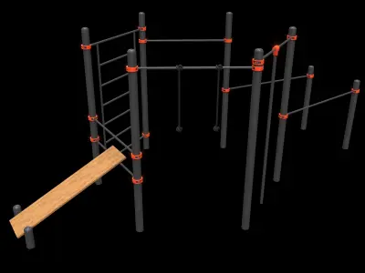 Workout 3D model